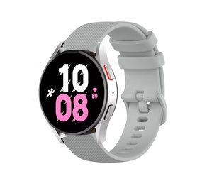 Strap-it Bracelet silicone luxe Samsung Galaxy Watch 5 - 44mm (gris)