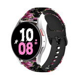 Strap-it Bracelet Fleur rose Samsung Galaxy Watch 5 - 44mm
