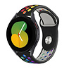Strap-it Strap-it Bracelet sport Samsung Galaxy Watch 5 - 40mm (noir/multicolore) Strap-it Strap-it Bracelet sport Samsung Galaxy Watch 5 - 40mm (noir/multicolore)