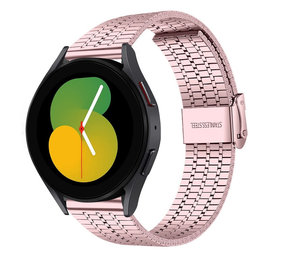 Strap-it Bracelet acier inoxydable Galaxy Watch 5 - 40mm (rose) Strap-it Bracelet acier inoxydable Galaxy Watch 5 - 40mm (rose)