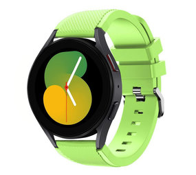 Strap-it Bracelet silicone Samsung Galaxy Watch 5 - 40mm (vert clair)