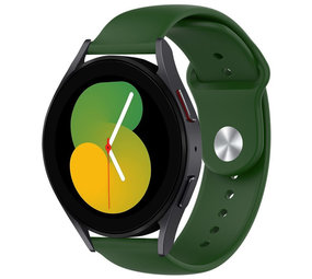 Strap-it Bracelet sport Samsung Galaxy Watch 5 - 40mm (vert armée)