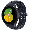 Strap-it Strap-it Bracelet silicone avec trous Galaxy Watch 5 - 40mm (bleu foncé) Strap-it Strap-it Bracelet silicone avec trous Galaxy Watch 5 - 40mm (bleu foncé)