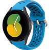 Strap-it Strap-it Bracelet silicone avec trous Galaxy Watch 5 - 40mm (bleu clair) Strap-it Strap-it Bracelet silicone avec trous Galaxy Watch 5 - 40mm (bleu clair)