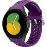 Strap-it Strap-it Bracelet silicone avec trous Galaxy Watch 5 - 40mm (violet) Strap-it Strap-it Bracelet silicone avec trous Galaxy Watch 5 - 40mm (violet)