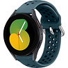 Strap-it Strap-it Bracelet silicone avec trous Galaxy Watch 5 - 40mm (bleu roche) Strap-it Strap-it Bracelet silicone avec trous Galaxy Watch 5 - 40mm (bleu roche)