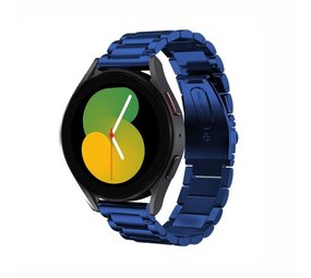 Strap-it Bracelet acier Samsung Galaxy Watch 5 - 40mm (bleu)