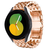 Strap-it Bracelet acier dragon Samsung Galaxy Watch 5 - 40mm (or rose)