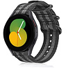 Strap-it Strap-it Bracelet nylon boucle Samsung Galaxy Watch 5 - 40mm (noir/gris) Strap-it Strap-it Bracelet nylon boucle Samsung Galaxy Watch 5 - 40mm (noir/gris)