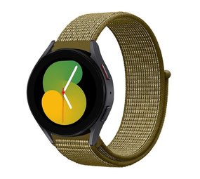 Strap-it Bracelet nylon Samsung Galaxy Watch 5 - 40mm (olive)