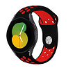 Strap-it Strap-it Bracelet sport Samsung Galaxy Watch 5 - 40mm (noir/rouge) Strap-it Strap-it Bracelet sport Samsung Galaxy Watch 5 - 40mm (noir/rouge)
