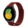 Strap-it Strap-it Bracelet Milanais Samsung Galaxy Watch 5 - 40mm (rouge) Strap-it Strap-it Bracelet Milanais Samsung Galaxy Watch 5 - 40mm (rouge)