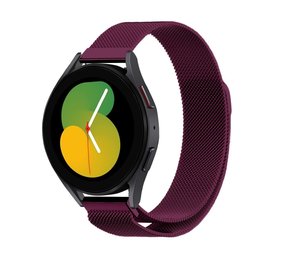 Strap-it Bracelet Milanais Samsung Galaxy Watch 5 - 40mm (violet)