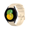 Strap-it Strap-it Bracelet silicone luxe Samsung Galaxy Watch 5 - 40mm (beige) Strap-it Strap-it Bracelet silicone luxe Samsung Galaxy Watch 5 - 40mm (beige)
