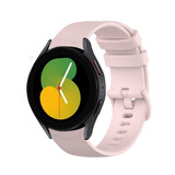 Strap-it Bracelet silicone luxe Samsung Galaxy Watch 5 - 40mm (rose)
