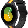 Strap-it Strap-it Bracelet édition spéciale Samsung Galaxy Watch 5 - 40mm (noir/jaune) Strap-it Strap-it Bracelet édition spéciale Samsung Galaxy Watch 5 - 40mm (noir/jaune)