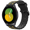 Strap-it Strap-it Bracelet sport boucle Samsung Galaxy Watch 5 - 40mm (noir/jaune) Strap-it Strap-it Bracelet sport boucle Samsung Galaxy Watch 5 - 40mm (noir/jaune)