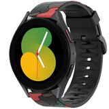 Strap-it Bracelet camouflage Samsung Galaxy Watch 5 - 40mm (rouge)