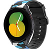 Strap-it Strap-it Bracelet camouflage Samsung Galaxy Watch 5 - 40mm (bleu) Strap-it Strap-it Bracelet camouflage Samsung Galaxy Watch 5 - 40mm (bleu)