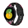 Strap-it Strap-it Bracelet Fleur rose Samsung Galaxy Watch 5 - 40mm Strap-it Strap-it Bracelet Fleur rose Samsung Galaxy Watch 5 - 40mm