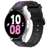 Strap-it Bracelet édition spéciale Samsung Galaxy Watch 5 - 44mm (noir/bleu)