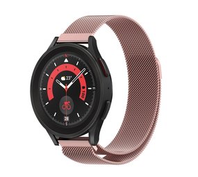 Strap-it Bracelet Milanais Samsung Galaxy Watch 5 Pro (rose)