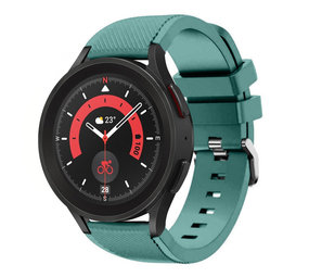 Strap-it Bracelet silicone Samsung Galaxy Watch 5 Pro (vert sapin)