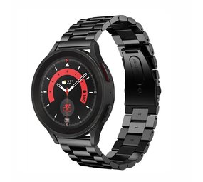 Strap-it Bracelet acier Samsung Galaxy Watch 5 Pro (noir) Strap-it Bracelet acier Samsung Galaxy Watch 5 Pro (noir)