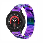 Strap-it Strap-it Bracelet acier Samsung Galaxy Watch 5 Pro (arc-en-ciel)