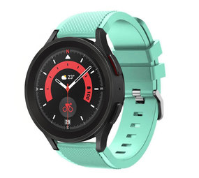 Strap-it Bracelet silicone Samsung Galaxy Watch 5 Pro (aqua)