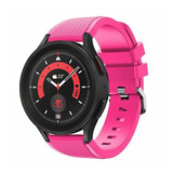 Strap-it Bracelet silicone Samsung Galaxy Watch 5 Pro (rose vif)
