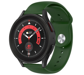 Strap-it Bracelet sport Samsung Galaxy Watch 5 Pro (vert armée) Strap-it Bracelet sport Samsung Galaxy Watch 5 Pro (vert armée)