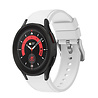 Strap-it Strap-it Bracelet Samsung Galaxy Watch 5 Pro silicone (blanc) Strap-it Strap-it Bracelet Samsung Galaxy Watch 5 Pro silicone (blanc)