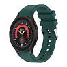 Strap-it Strap-it Bracelet Samsung Galaxy Watch 5 Pro silicone (vert foncé) Strap-it Strap-it Bracelet Samsung Galaxy Watch 5 Pro silicone (vert foncé)