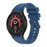 Strap-it Strap-it Bracelet Samsung Galaxy Watch 5 Pro silicone (bleu foncé) Strap-it Strap-it Bracelet Samsung Galaxy Watch 5 Pro silicone (bleu foncé)