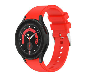 Strap-it Bracelet Samsung Galaxy Watch 5 Pro silicone (rouge vif)