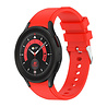 Strap-it Strap-it Bracelet Samsung Galaxy Watch 5 Pro silicone (rouge vif) Strap-it Strap-it Bracelet Samsung Galaxy Watch 5 Pro silicone (rouge vif)