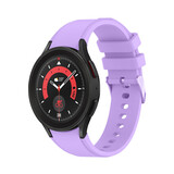 Strap-it Bracelet Samsung Galaxy Watch 5 Pro silicone (lilas)
