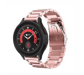 Strap-it Bracelet acier Samsung Galaxy Watch 5 Pro (rose) Strap-it Bracelet acier Samsung Galaxy Watch 5 Pro (rose)