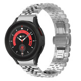 Strap-it Bracelet acier Jubilee Samsung Galaxy Watch 5 Pro (argent)