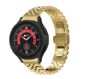 Strap-it Bracelet acier Jubilee Samsung Galaxy Watch 5 Pro (or)