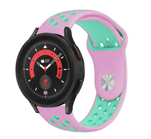 Strap-it Strap-it Bracelet sport Samsung Galaxy Watch 5 Pro (rose/aqua)