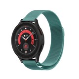 Strap-it Bracelet Milanais Samsung Galaxy Watch 5 Pro (vert)