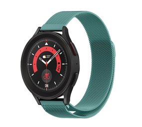 Strap-it Bracelet Milanais Samsung Galaxy Watch 5 Pro (vert)