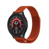 Strap-it Bracelet Milanais Samsung Galaxy Watch 5 Pro (orange)