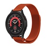 Strap-it Strap-it Bracelet Milanais Samsung Galaxy Watch 5 Pro (orange)
