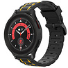 Strap-it Strap-it Bracelet sport boucle Samsung Galaxy Watch 5 Pro (noir/jaune) Strap-it Strap-it Bracelet sport boucle Samsung Galaxy Watch 5 Pro (noir/jaune)