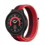 Strap-it Bracelet nylon Samsung Galaxy Watch 5 Pro (cerise magenta)
