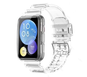 Strap-it Bracelet Huawei Watch Fit 2 TPU transparent (transparent) Strap-it Bracelet Huawei Watch Fit 2 TPU transparent (transparent)