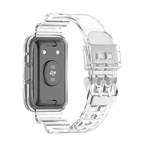 Strap-it Strap-it Bracelet Huawei Watch Fit 2 TPU transparent (transparent)
